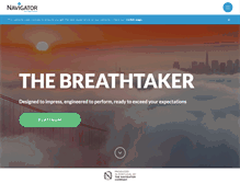 Tablet Screenshot of navigator-usa.com